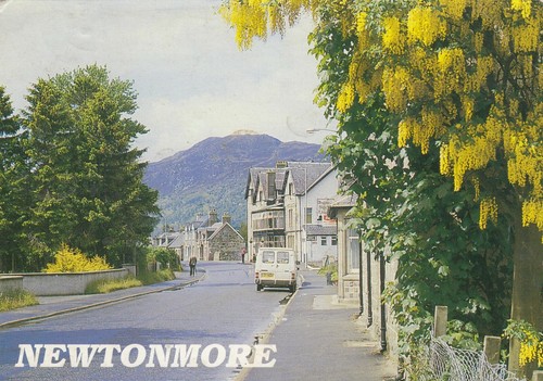 Postcard the main street - postcard,