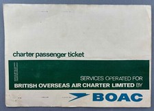 BOAC USED AIRLINE CHARTER