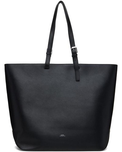 Apc cabas nino leather bag - apc,