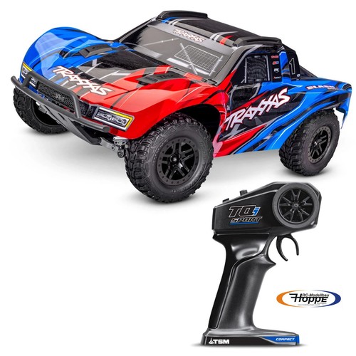 Traxxas trx68454 red slash - traxxas, trx68454-4-red
