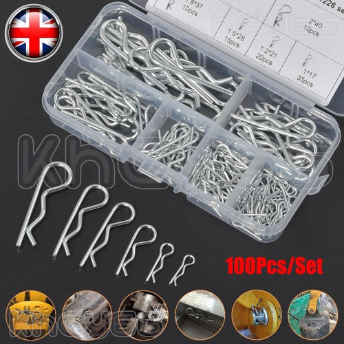 100 pcs cotter pins assortment - pcs,