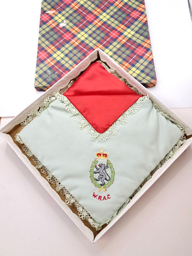 Wrac crest handkerchief sachet - wrac,