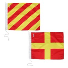  2 Pcs Ship Signal Flag Boat