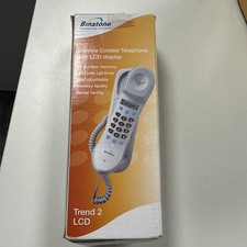 Binatone Slimline Telephone With Lcd Display Trend 2 Lcd
