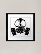 S10 Gas Mask - Drone Framed