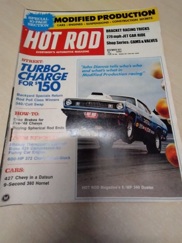 Vintage hot rod - rod, magazine