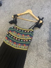 F&F Black Embroidered Summer