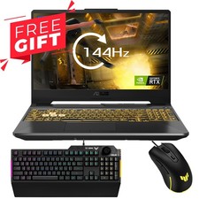 ASUS TUF F15 i5-11400H RTX 3050 Ti 15.6" 144Hz 8GB 512GB Gaming Laptop Black