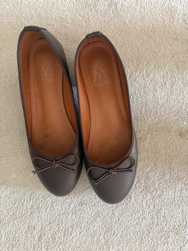 Ladies s footglove brown - m,