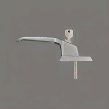 WMS Window handle silver (PB40R)