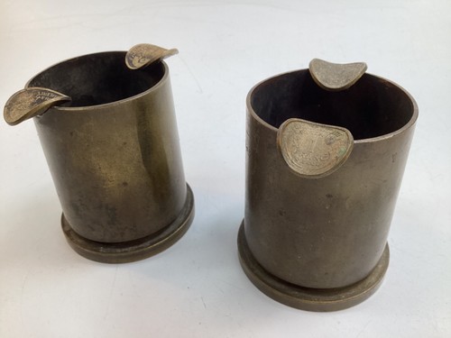 Trench art ash tray - 2,