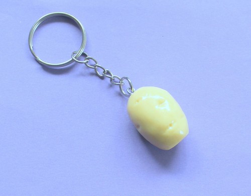Potato keyring spud - potato, keyring,spud