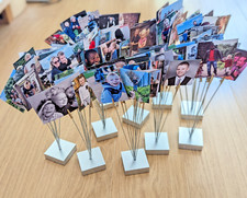 Job Lot x 12 Wedding Party Celebration Photo Name Card Holder Table RRP £144