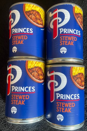 Cans princes stewed steak - stewed,