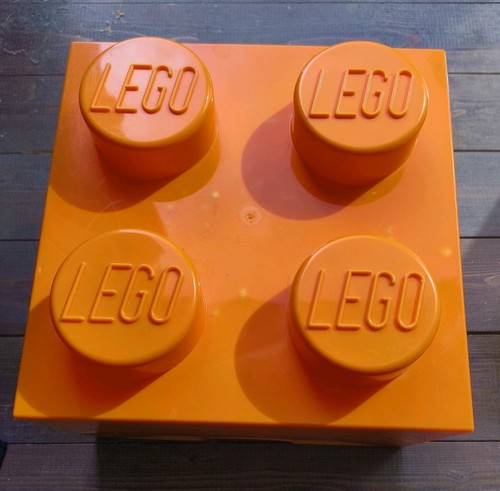 Genuine orange lego duplo - orange,