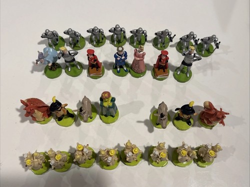 Shrek chess set - chess, set,