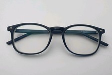 NHS Frames Glasses Black Blue 50 19 140 Black Blue Ace 13 SQUARE Nerd