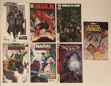 Marvel Comic Bundle - Variants - Spine Lines On All The Comics - Venom, Red Hulk