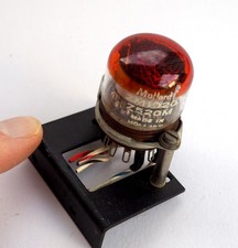 Mullard ZM1020 Nixie Tube, 7520M, Used in Mount. Untested.