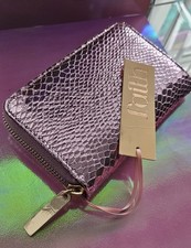 Ladies Metallic Pink Snake