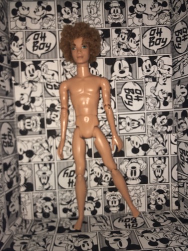 Scene boy doll afro - boy,