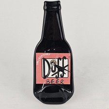 The Simpsons Duff Bottle Clock Collectable Breweriana RARE Missing Battery Cover