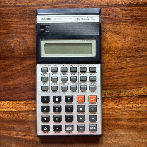 Vintage casio college - vintage, fx-100