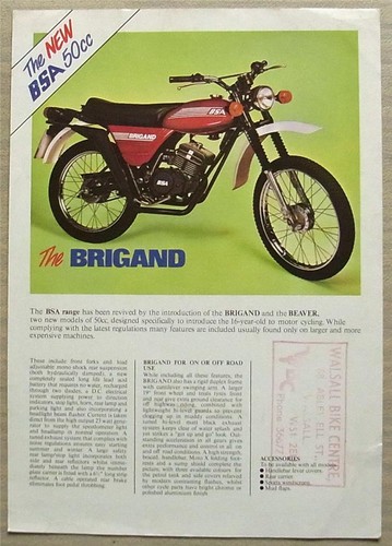 Bsa brigand beaver 50cc - &,