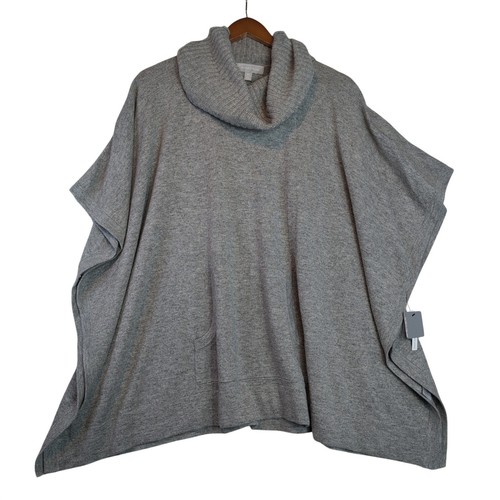 100 cashmere new gray cowl - 100%,