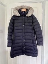 Tommy Hilfiger Women’s Navy Blue Tyra Down Puffer Parka Jacket Size XL BNWT