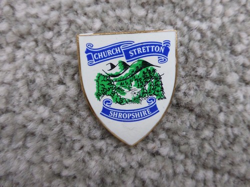 Church stretton badge - church,