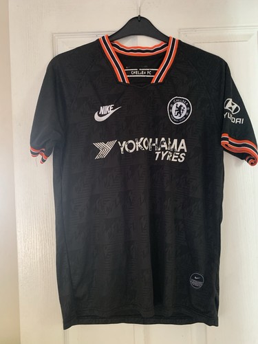 Black chelsea kit shirt 1 - chelsea, x