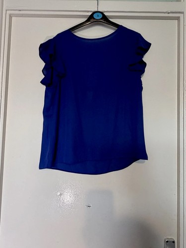Women royal blue ruffle - royal,