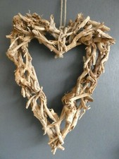 Rustic  Hanging Heart Made