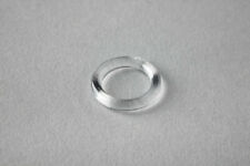 Pack of 200 Roman blind 13mm clear sew on rings