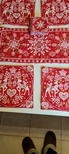 Christmas table sets - christmas, 4