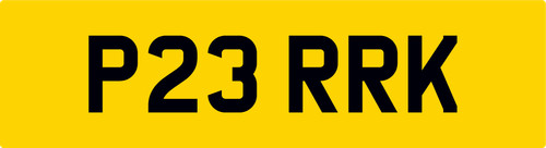 Perk genuine dvla car reg - perk,