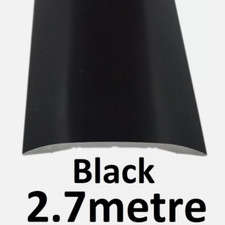 Black Stick-Down Cover Strip