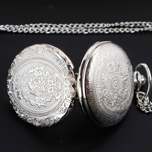 Vintage quartz silver - vintage, pocket