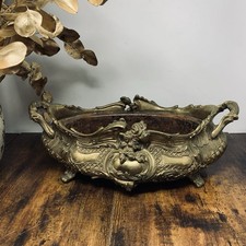 Beautiful Antique Rococo Brass