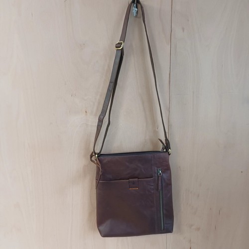 Rowallan brown leather satchel - brown,