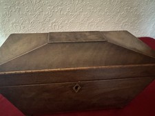 Regency antique mahogany tea