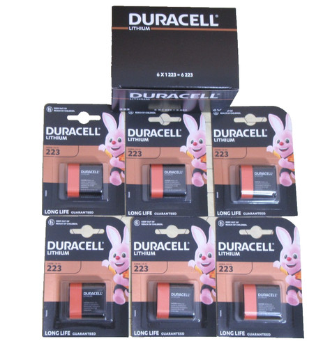Box duracell 223 6v - box, 6
