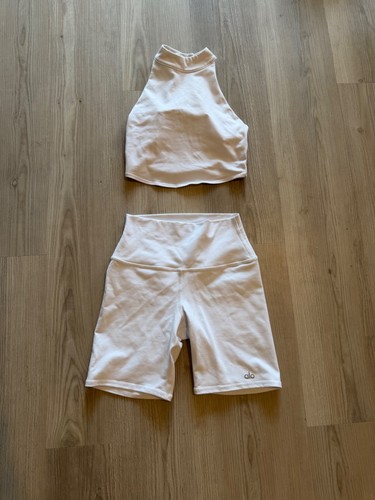 Alo white matching - set, xs