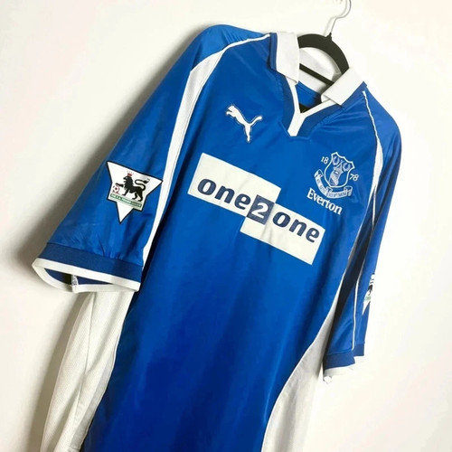 Everton 2001 home shirt - 2001/02,