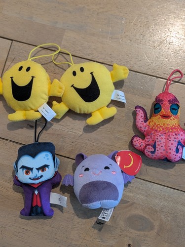 Assorted happy meal - soft, toys