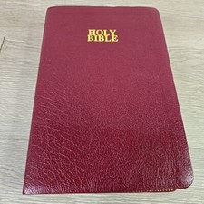 Holy Bible King James Version, KJV Referenced Giant Print Handi-size, Leather