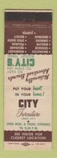 Matchbook Cover - City