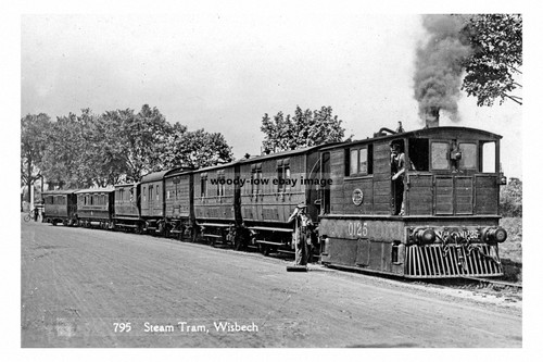 Pt1535 steam tram at - -,