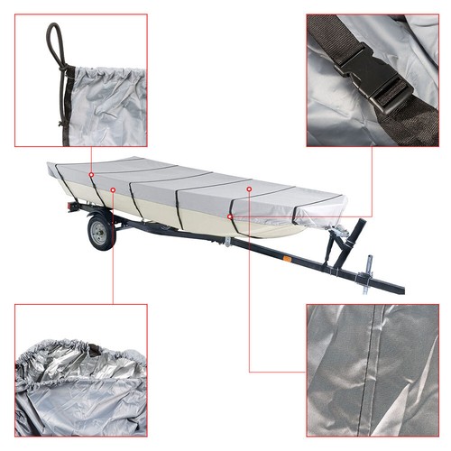 Jon boat cover 12ft 14ft - 12ft,